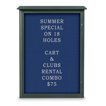 United Visual Products Indoor Enclosed Combo Board, 72"x36", White Frame/Burgundy & Keylime UVCB7236W-BURGUN-KEYLIME